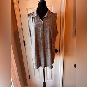 Duluth Trading Co women’s Gray Sleeveless Muscle Tee